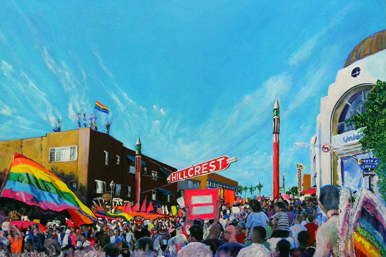 Celebrating Equality Canvas Giclée by Riccoboni - Unframed