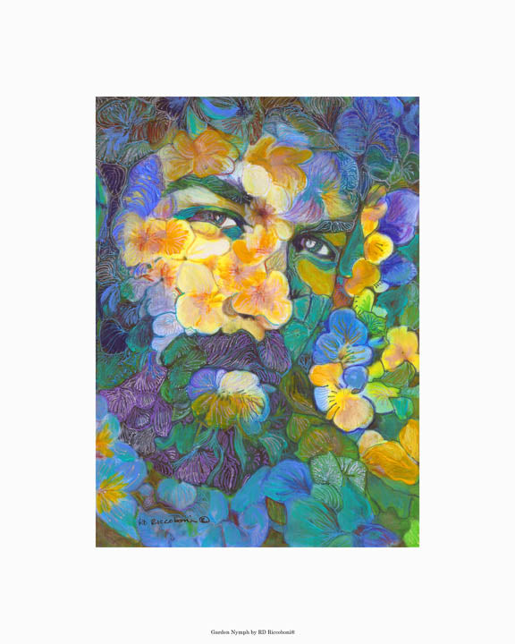 The Flower Bear - Artist Self Portrait