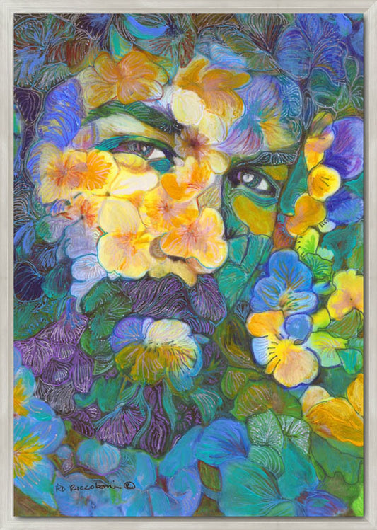 The Flower Bear - Artist Self Portrait