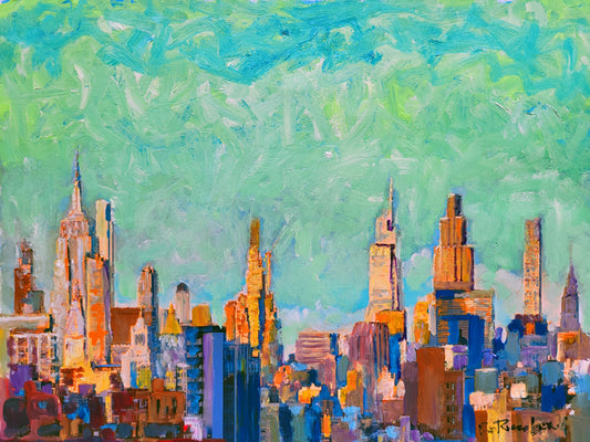 Midtown Manhattan New York City - Prints & Canvas Giclée by RD Riccoboni
