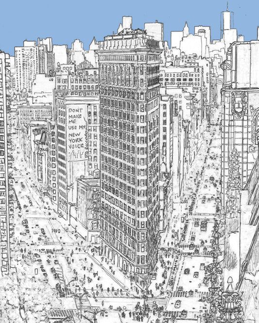 Don't Make Me Use My New York Voice - Prints & Canvas Giclée by RD Riccoboni
