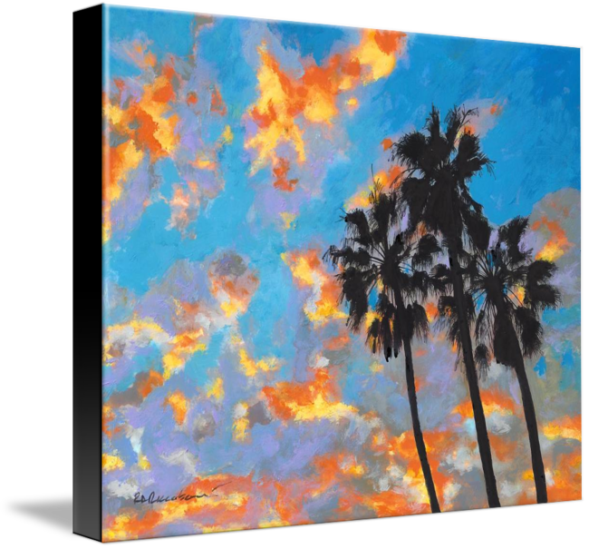 Balboa Park San Diego Sunset - Canvas Giclée by Riccoboni