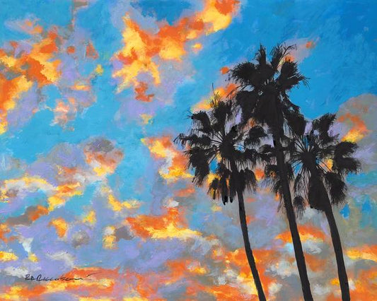 Balboa Park San Diego Sunset - Canvas Giclée by Riccoboni
