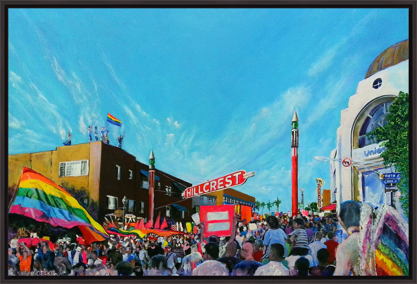 Celebrating Equality - Framed Giclée by Riccoboni