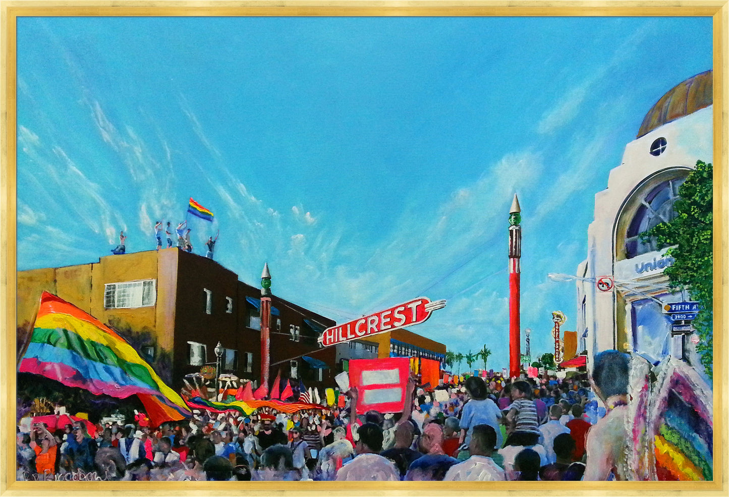 Celebrating Equality - Framed Giclée by Riccoboni