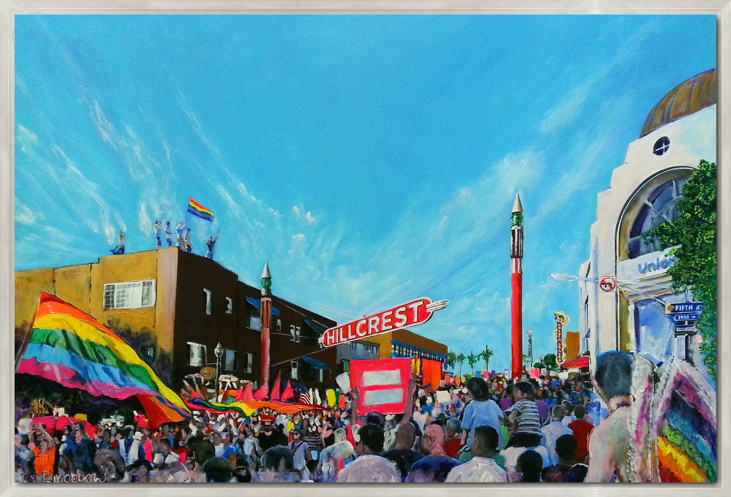 Celebrating Equality - Framed Giclée by Riccoboni